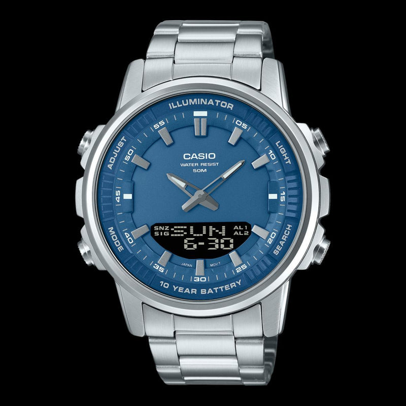 Turquoise Dial Men Watch